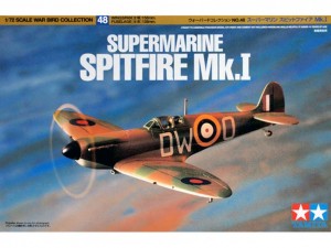 Spitfire Mk.I (Tamiya 1/72) - Boxart