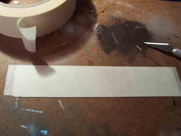 Fabricando arneses para maquetas con cinta