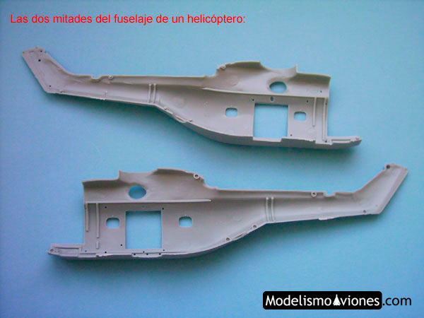 Maqueta de helicóptero