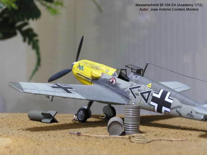 MAQUETA AVIÓN BF109E-3