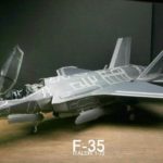 F-35 de Italeri: pruebas de encaje