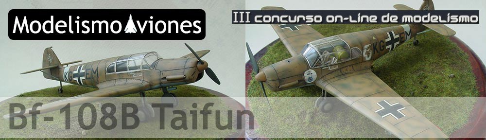 Maqueta Bf-108B Taifun Eduard