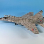 Maqueta Mig-29 perfil