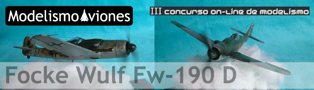 Maqueta Fw-190 de Italeri