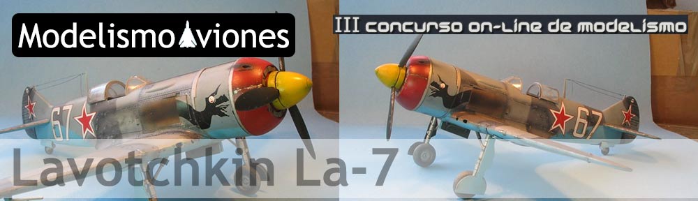 Maqueta Lavotchkin La-7