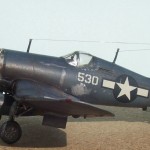 Maqueta del F-4U Corsair de Hasegawa