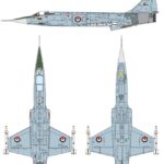 Esquemas del nuevo F-104 de Italeri a 1/72