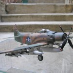 Maqueta A-1H Skyraider de Revell 01