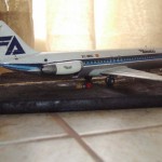 Maqueta DC-9 Aviaco de Airfix 1