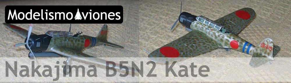 Maqueta Nakajima B5N2 Kate