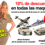 Descuento del 10% en todas las maquetas de MadeInScale